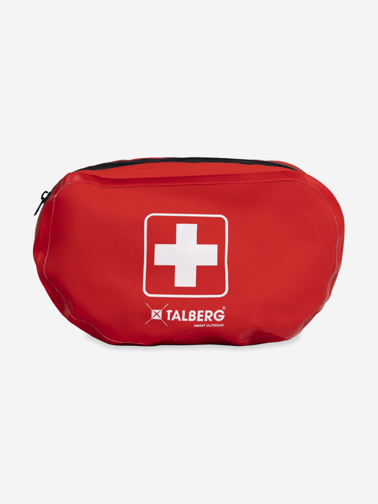 Герметичная аптечка Talberg FIRST AID TRANSPARENT, красный