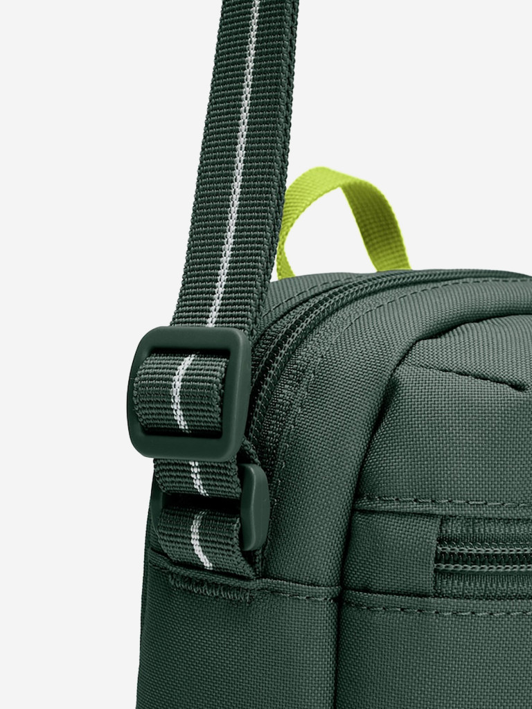 Сумка антивор Pacsafe GO Micro Crossbody, зеленый, 1,5 л.