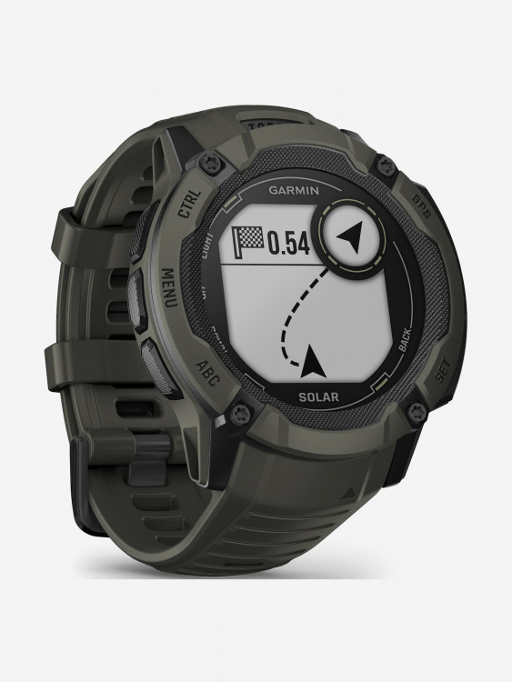 Спортивные часы Garmin Instinct 2X Solar Moss