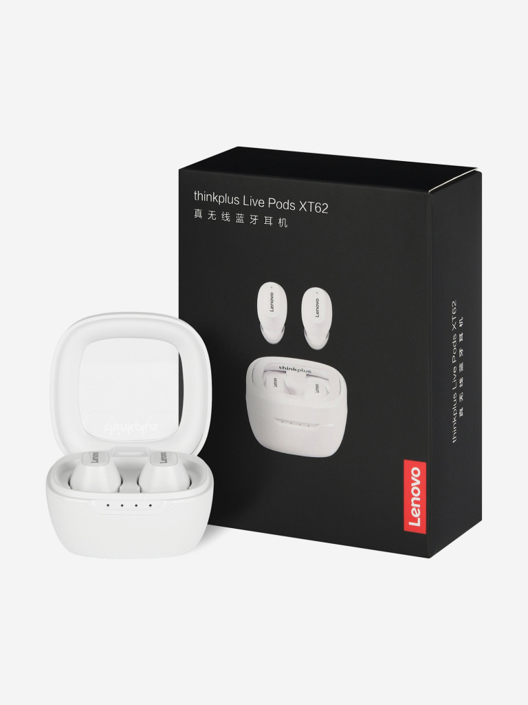 Беспроводные наушники Lenovo XT62 Live Pods TWS белый
