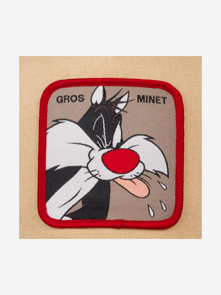 Бейсболка с сеточкой CAPSLAB CL/LOO2/1/MIN2 Looney Tunes Sylvester (красный)
