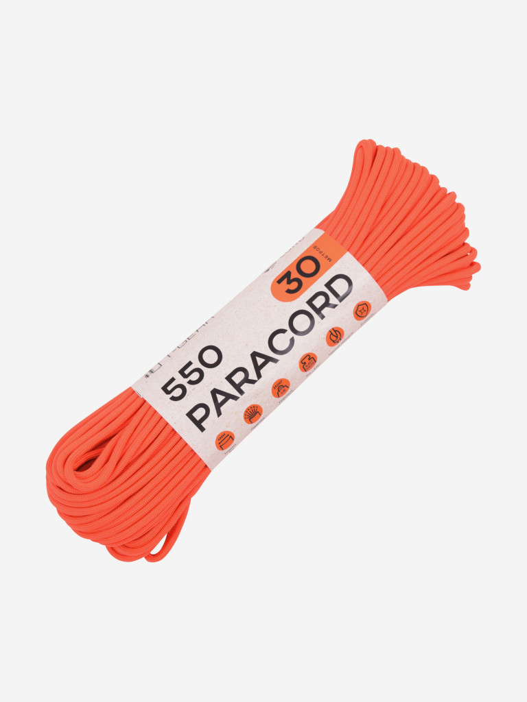 Паракорд 550 T-Gear x CORD nylon 30м (Neon Orange)