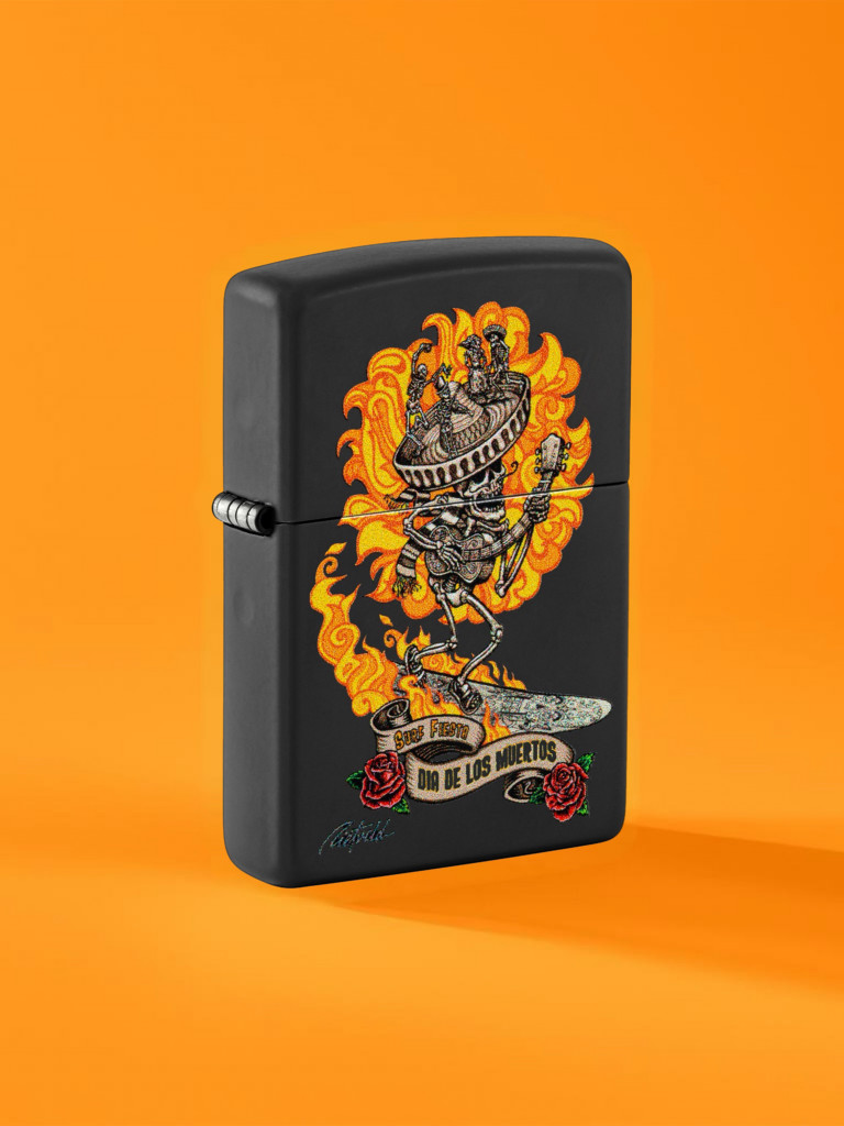 Зажигалка бензиновая ZIPPO 48954 Rick Rietveld