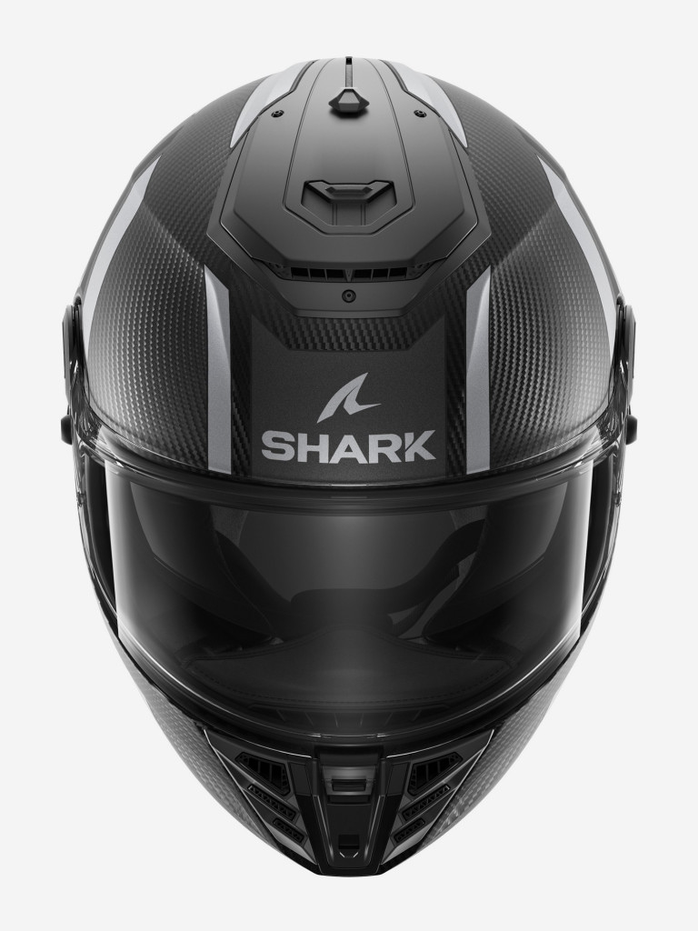 Мотошлем интеграл SHARK SPARTAN RS CARBON SHAWN MAT Black/Silver