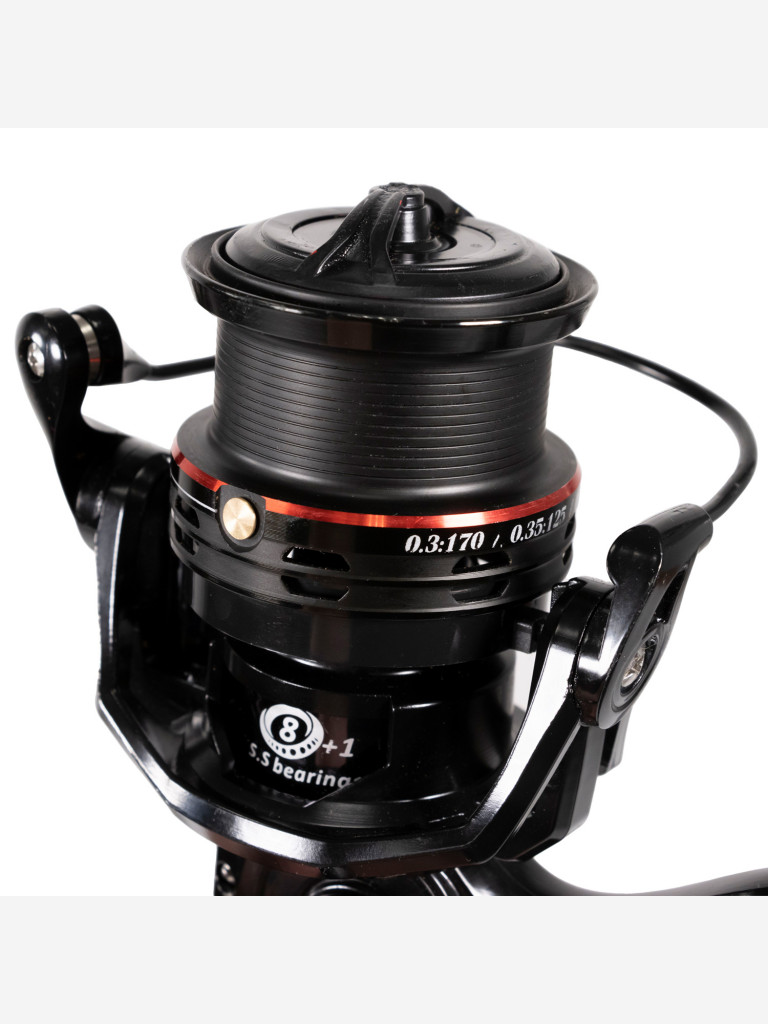 Катушка фидерная для рыбалки Волжанка Volzhanka Atlas 5500 (8+1 подш) 0.30мм/170м