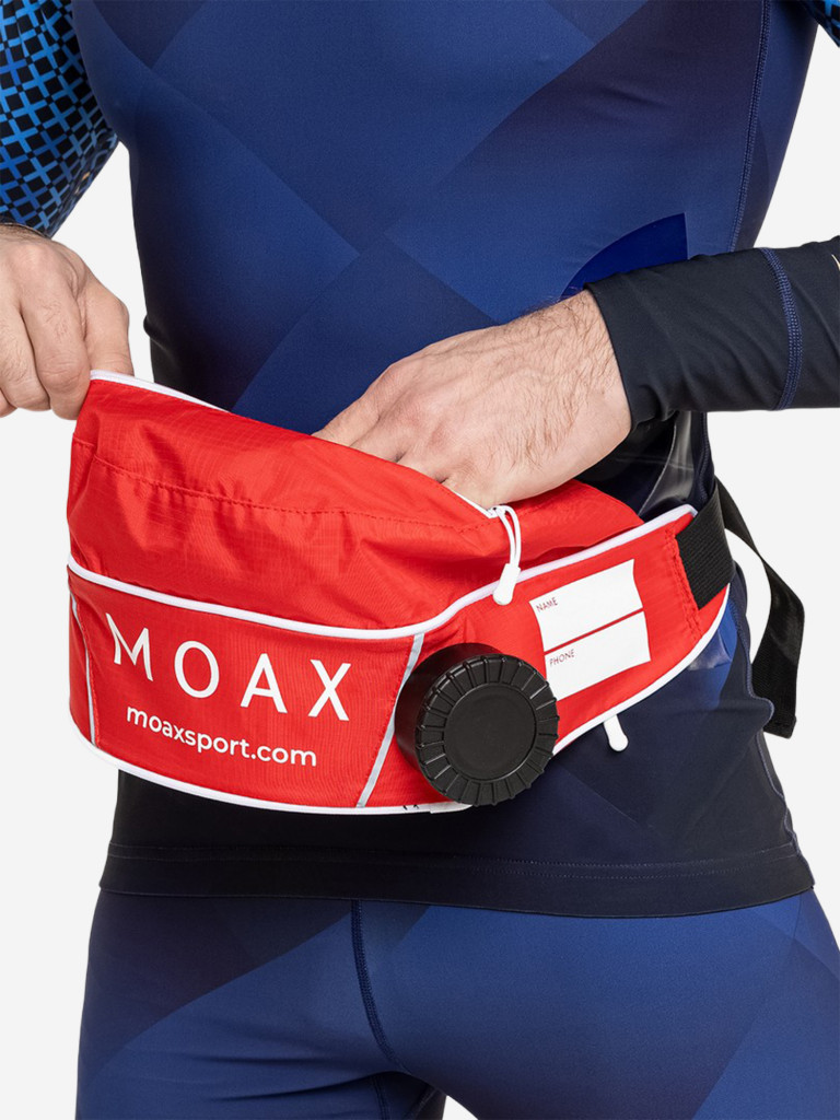 Сумка поясная Moaxsport Race Cup с флягой