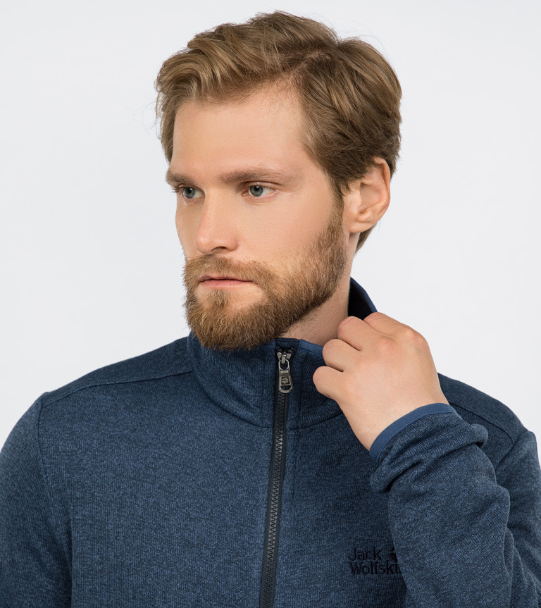 Джемпер флисовый мужской Jack Wolfskin Finley Hill