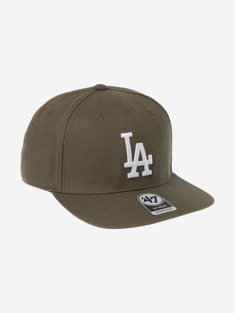 Бейсболка с прямым козырьком 47 BRAND B-NSHOT12WBP-SWA Los Angeles Dodgers MLB