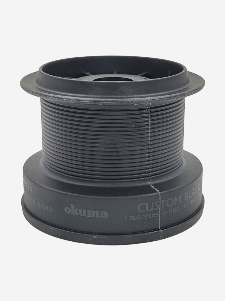 Катушка для спиннинга Okuma CUSTOM Black CB-60, с передним фрикционом, с дополнительной шпулей