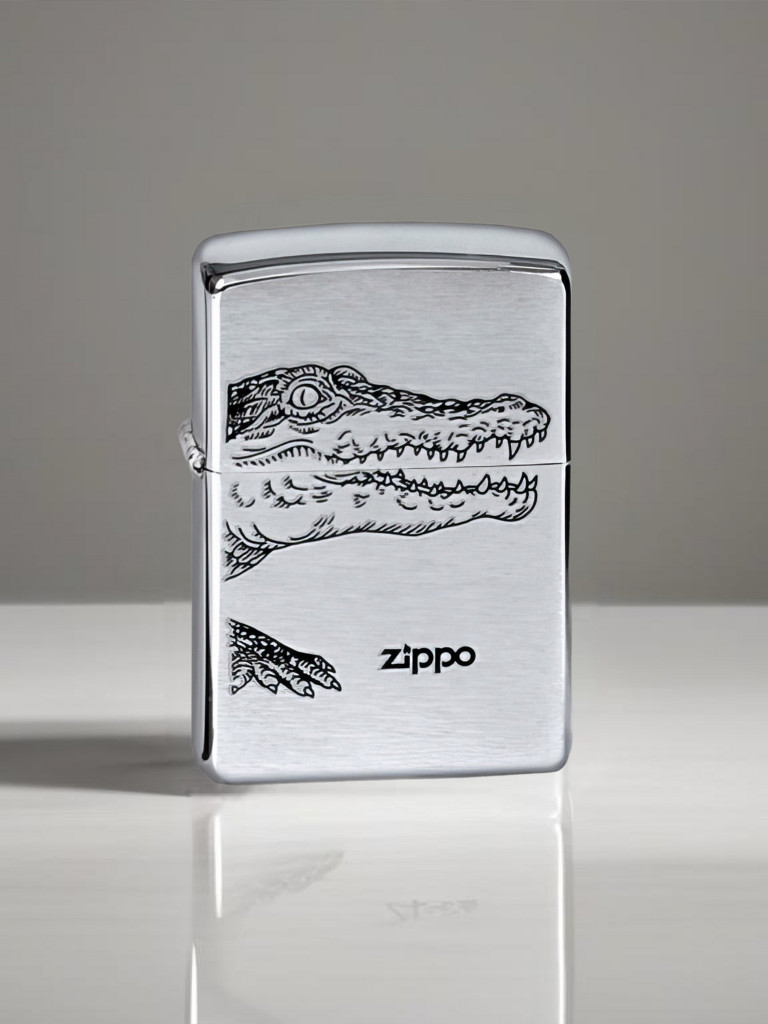 Зажигалка бензиновая ZIPPO 200 ALLIGATOR