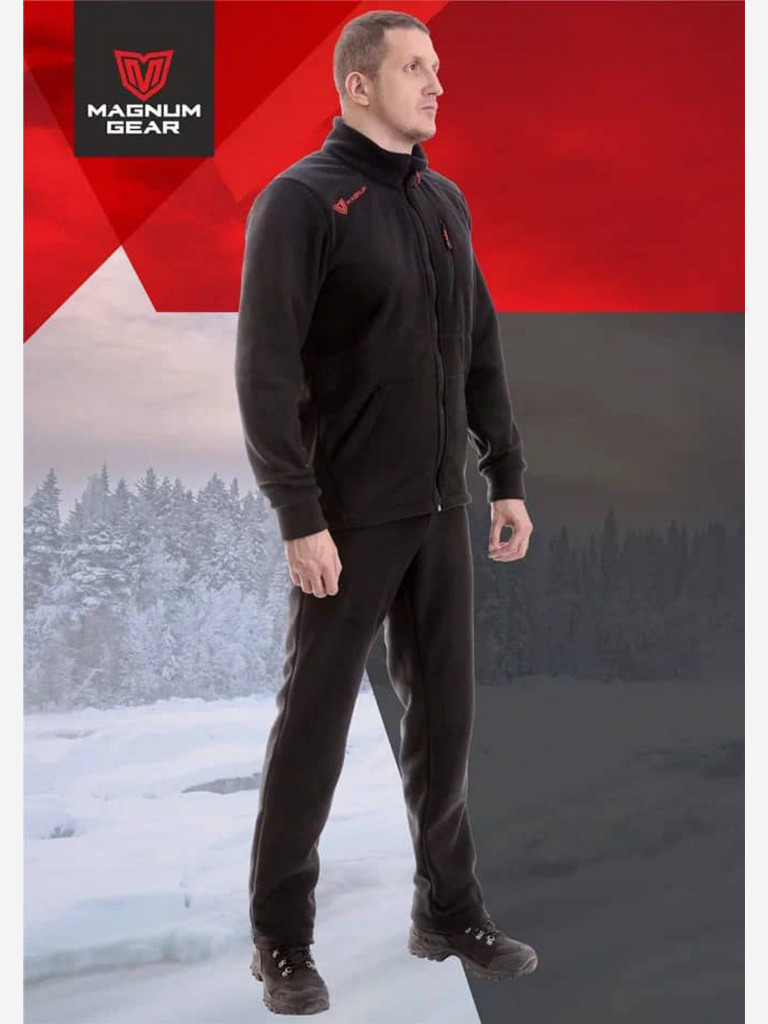 Костюм флисовый MAGNUM GEAR BAIKAL черный