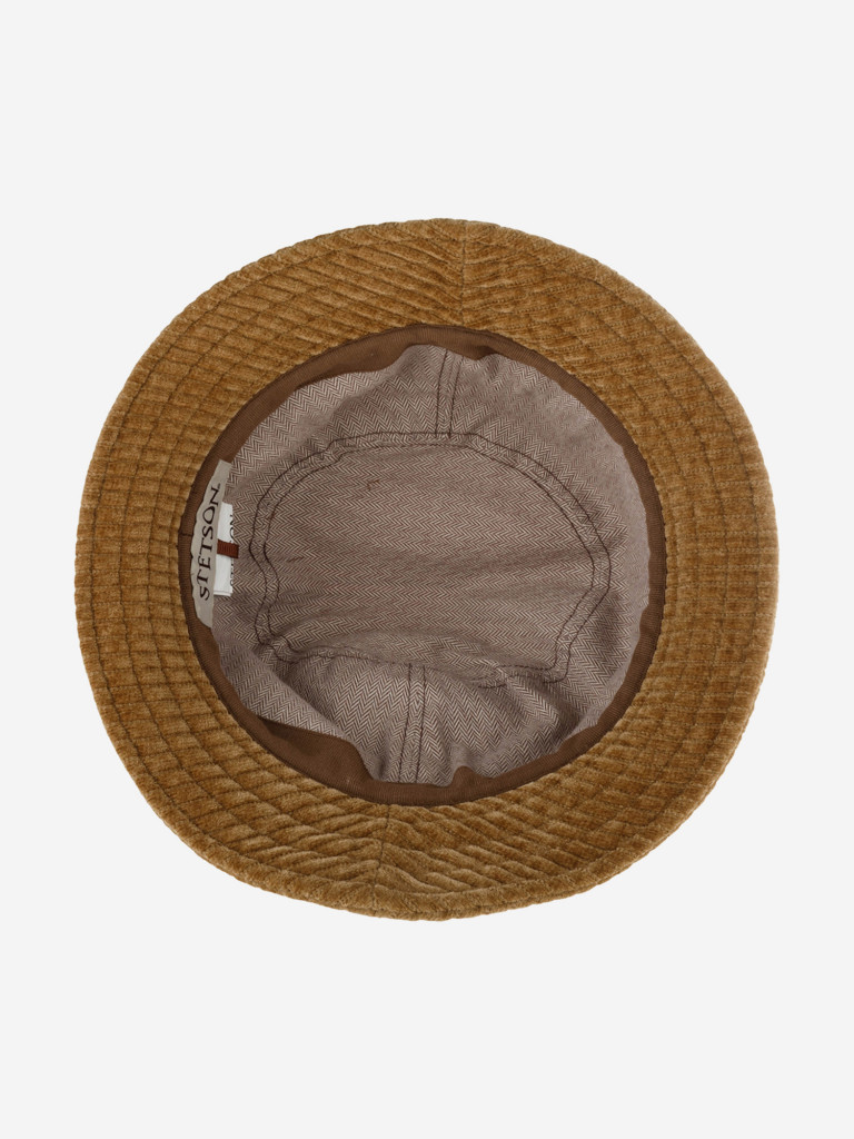 Панама STETSON 1895104 BUCKET CORDUROY JERSEY (бежевый)