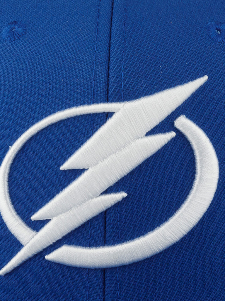 Бейсболка с прямым козырьком MITCHELL NESS 6HSSSH22089-TBLBLUE Tampa Bay Lightning NHL (синий)