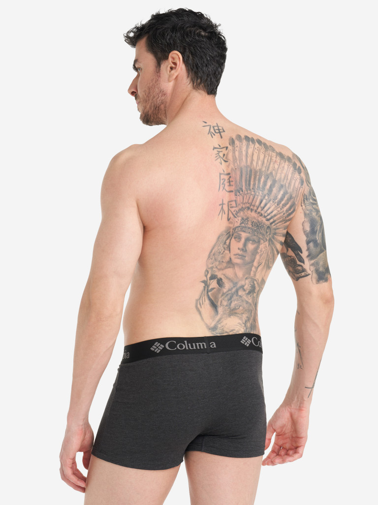 Трусы мужские Columbia Performance Cotton Stretch Melange, 2 штуки