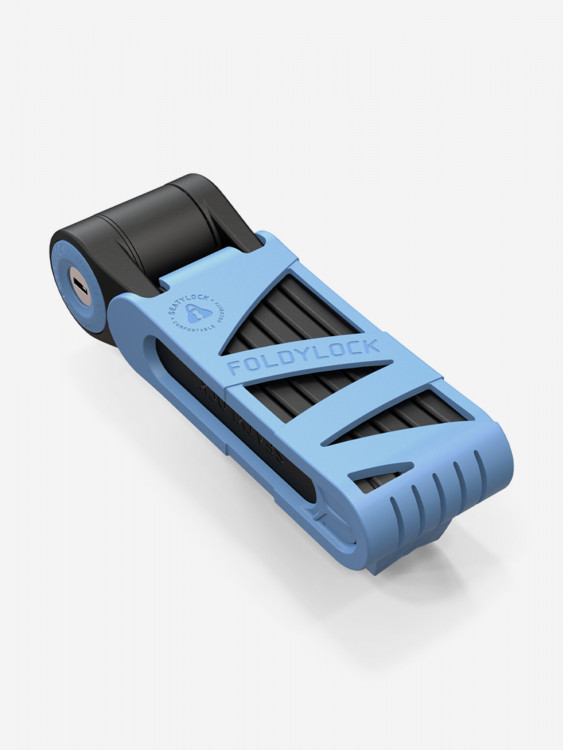 Замок складной Seatylock Foldylock Mini, синий