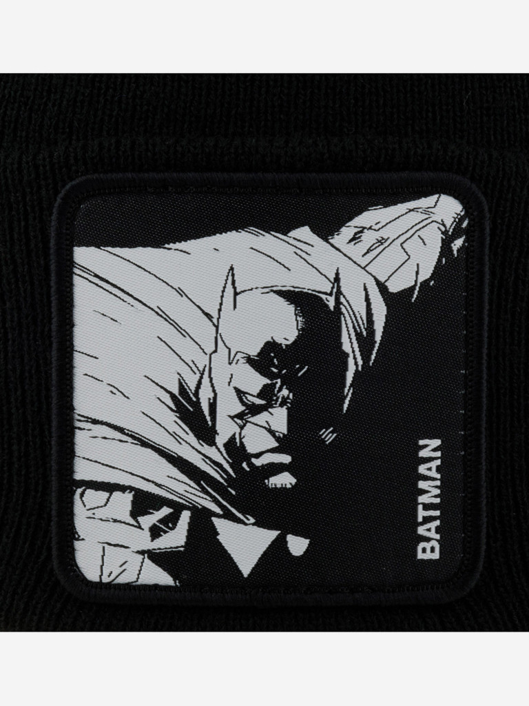 Шапка с отворотом CAPSLAB CL/DC/1/BON1/BAT1 DC Comics Batman (черный)
