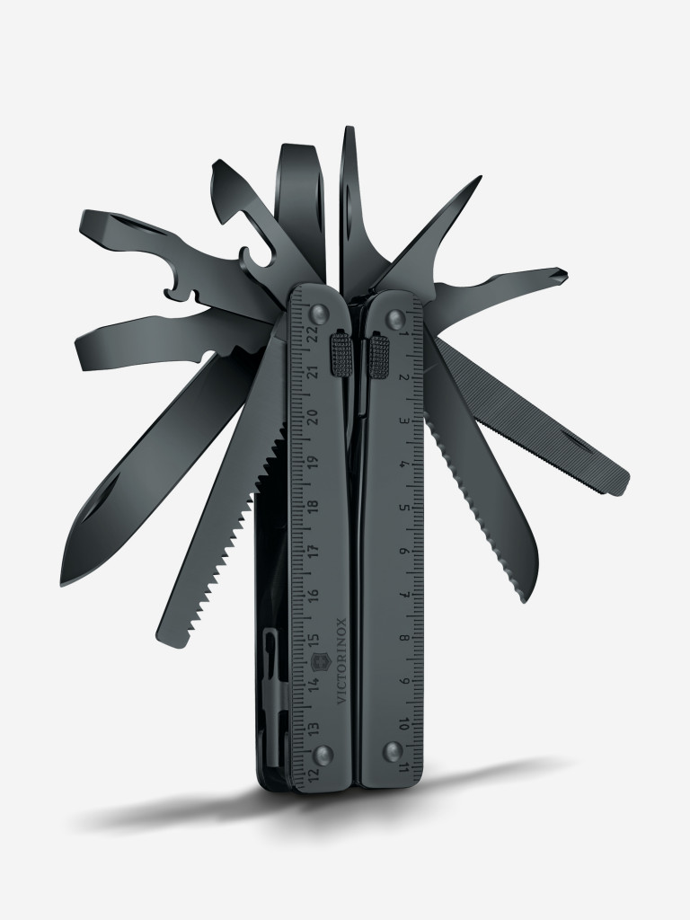 Мультитул VICTORINOX SwissTool BS, 115 мм, 286 г, 29 функций, чёрный, в нейлоновом чехле