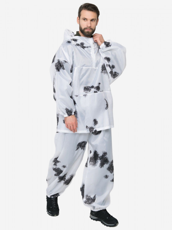 Костюм мужской на молнии Huntsman Метель маскировка Клякса шелк