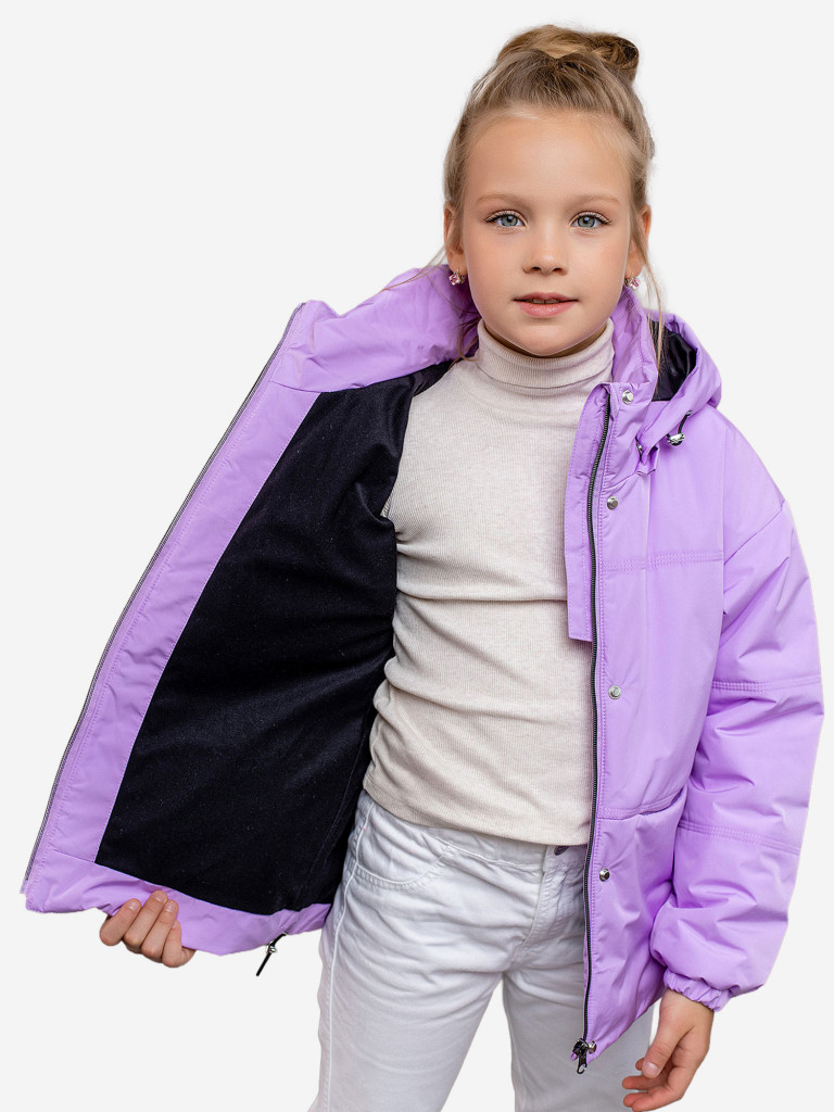 Куртка для девочки batik Сабина диджитал лаванда