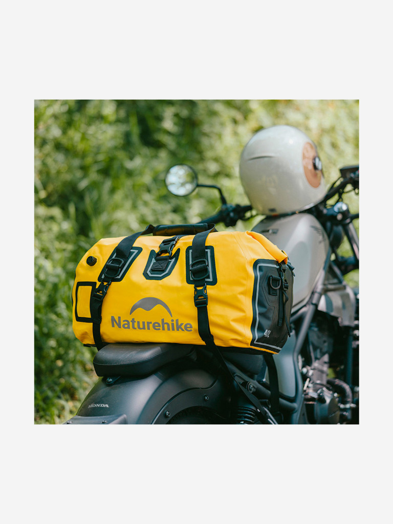Гермобаул Naturehike, водонепроницаемая сумка для туризма и путешествий, IPX6, 60 л, желтая