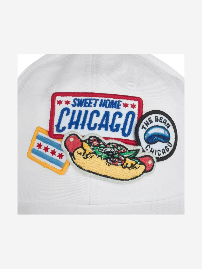Бейсболка AMERICAN NEEDLE 43910A-CHGO City of Chicago Iconic (белый)