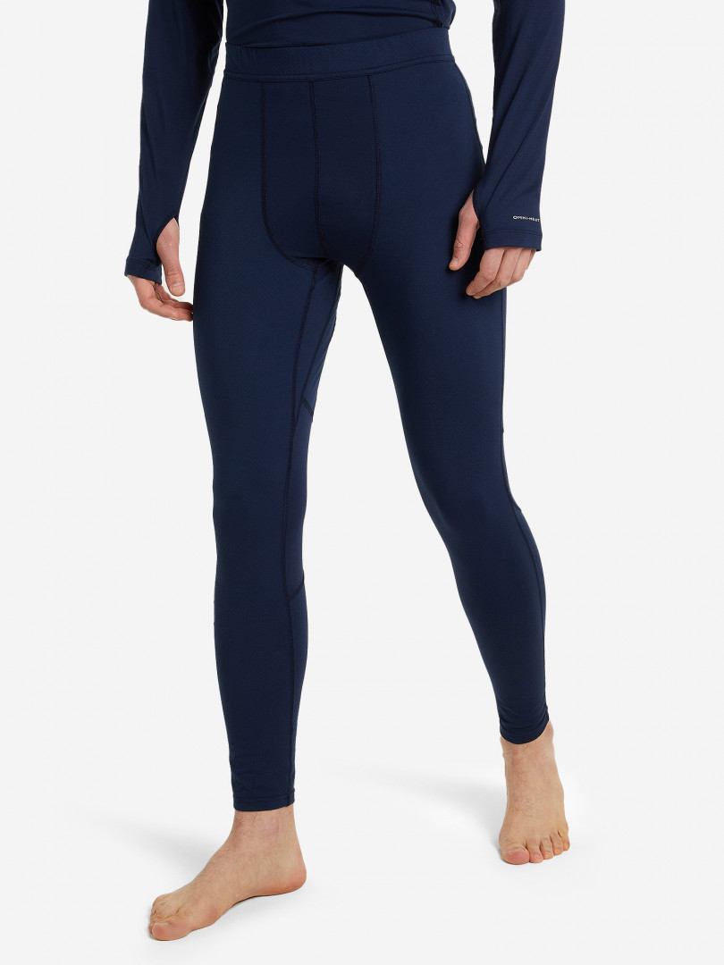 фото Термобелье низ мужское columbia m omni-heat infinity tight, синий