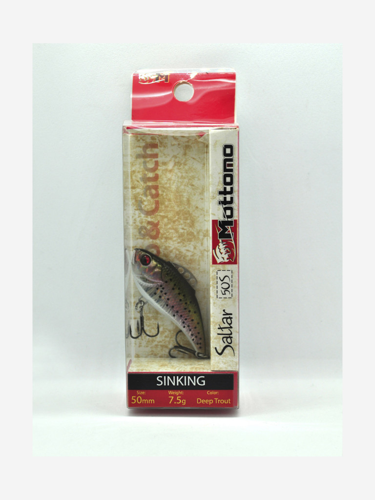 Воблер Mottomo Saltar 50S 7.5g Deep Trout