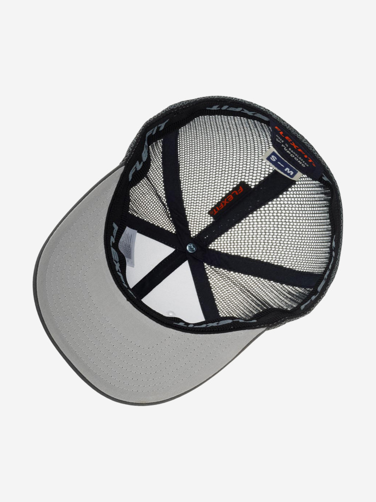 Бейсболка с сеточкой FLEXFIT 6511CF (серый)