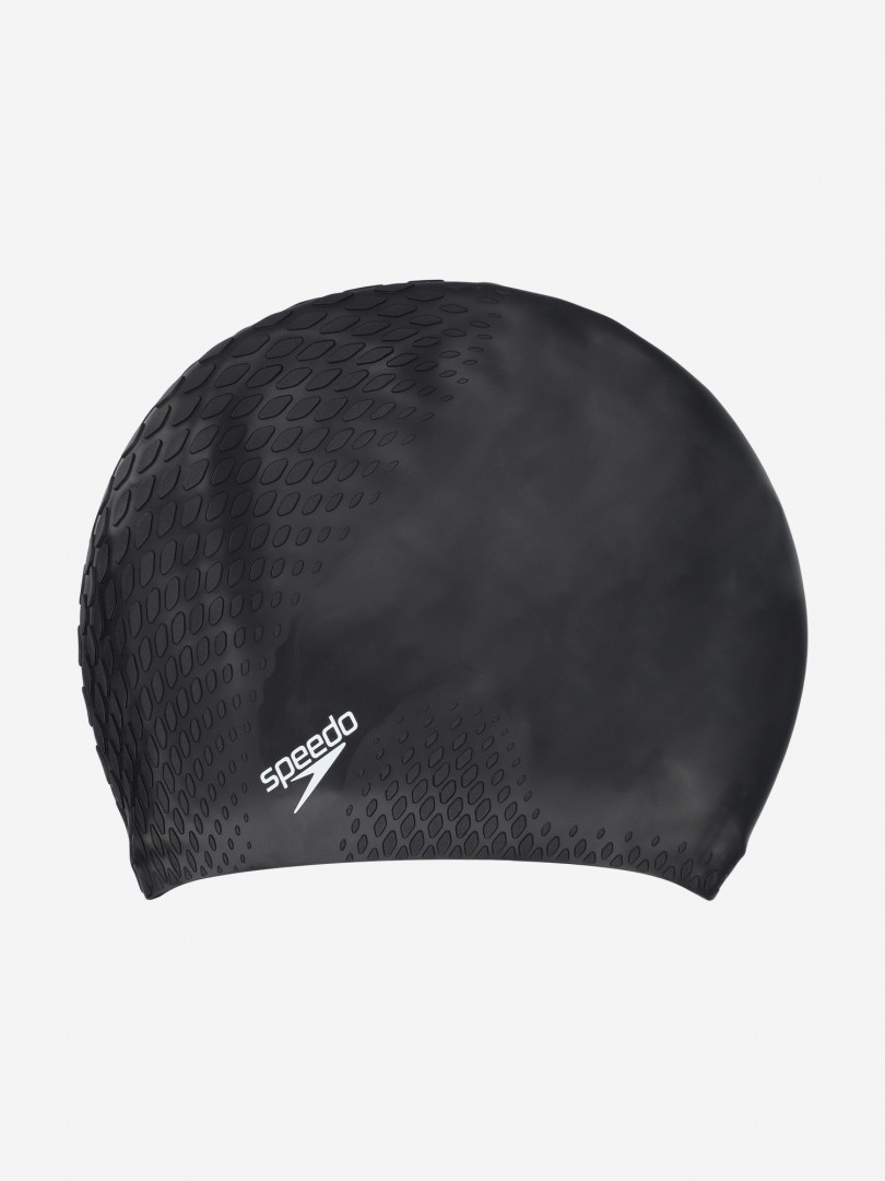 фото Шапочка для плавания speedo bubble active, черный