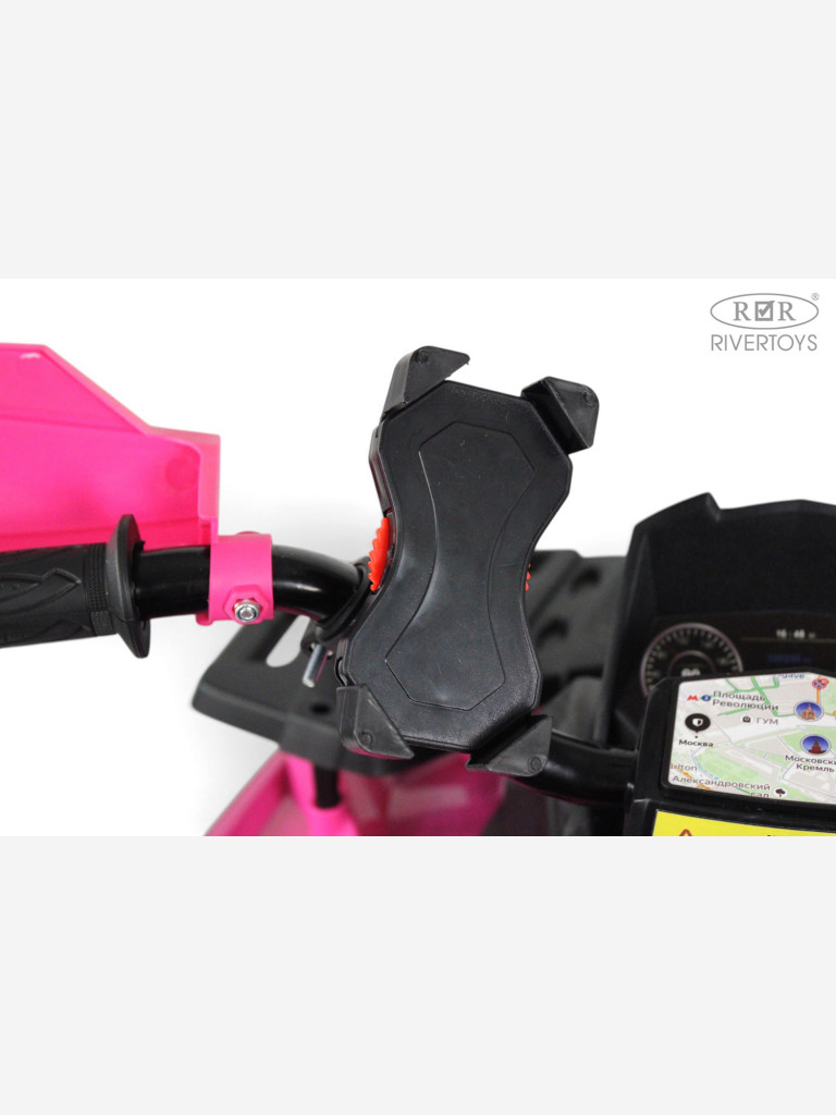 Детский электроквадроцикл RIVERTOYS Z111ZZ розовый