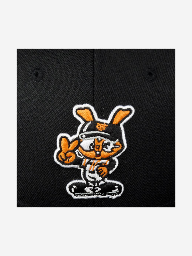 Бейсболка с прямым козырьком AMERICAN NEEDLE 21006A-YOG Yomiuri Giants Archive 400 NPL (черный)