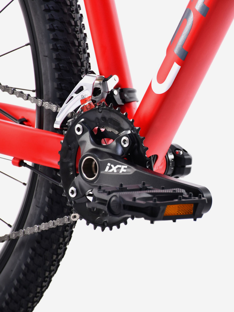 Велосипед CAPRIOLO MTB AL PHA 9.5 (2 X 10), рама алюминий 19'', колёса 29'' (красный - розовый)
