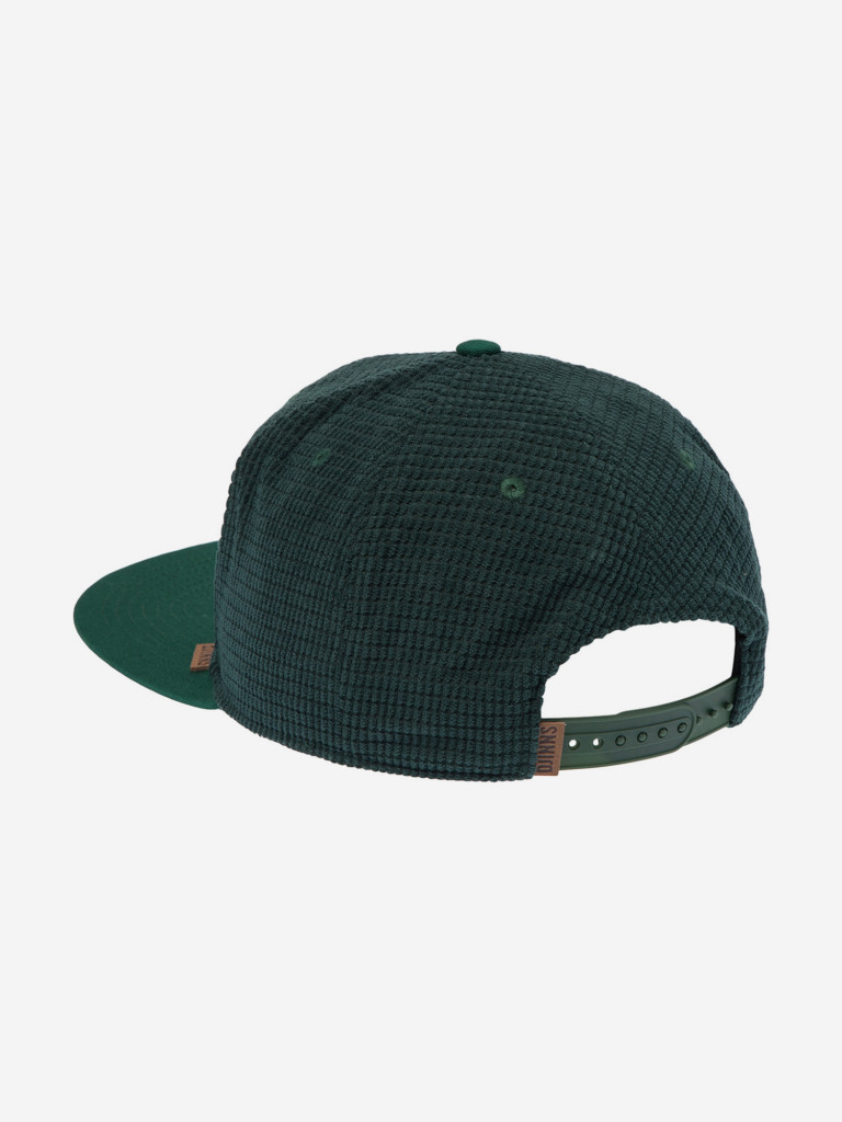 Бейсболка с прямым козырьком DJINNS 6P SB Waffle Cord (зеленый)