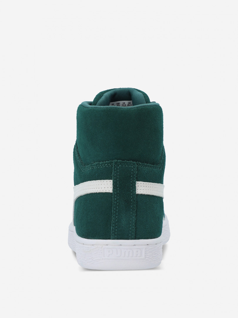 фото Кеды мужские puma suede mid xxi, зеленый