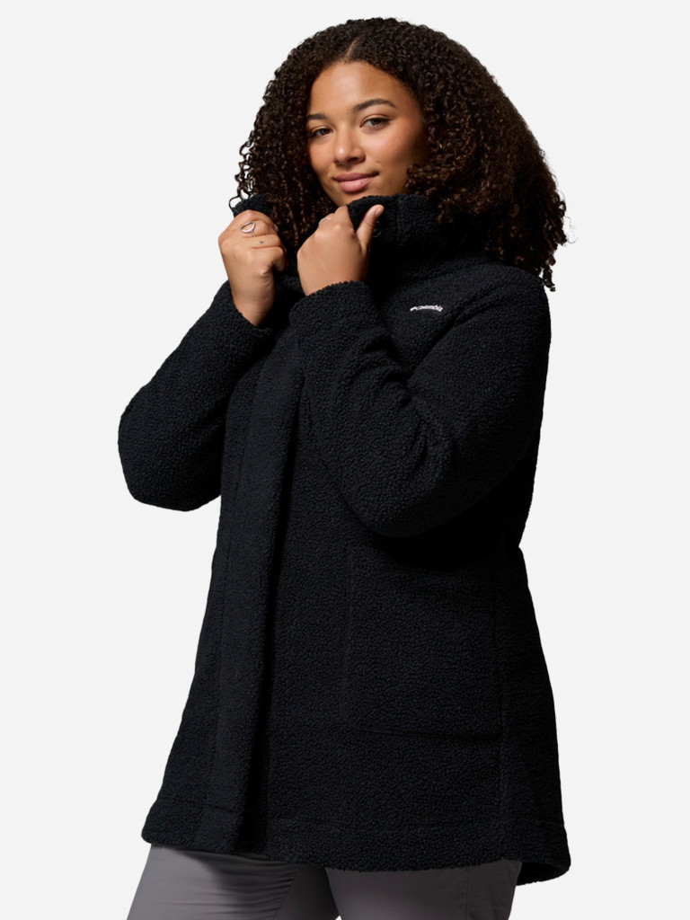 Джемпер флисовый женский Columbia Panorama Long Jacket, Plus Size