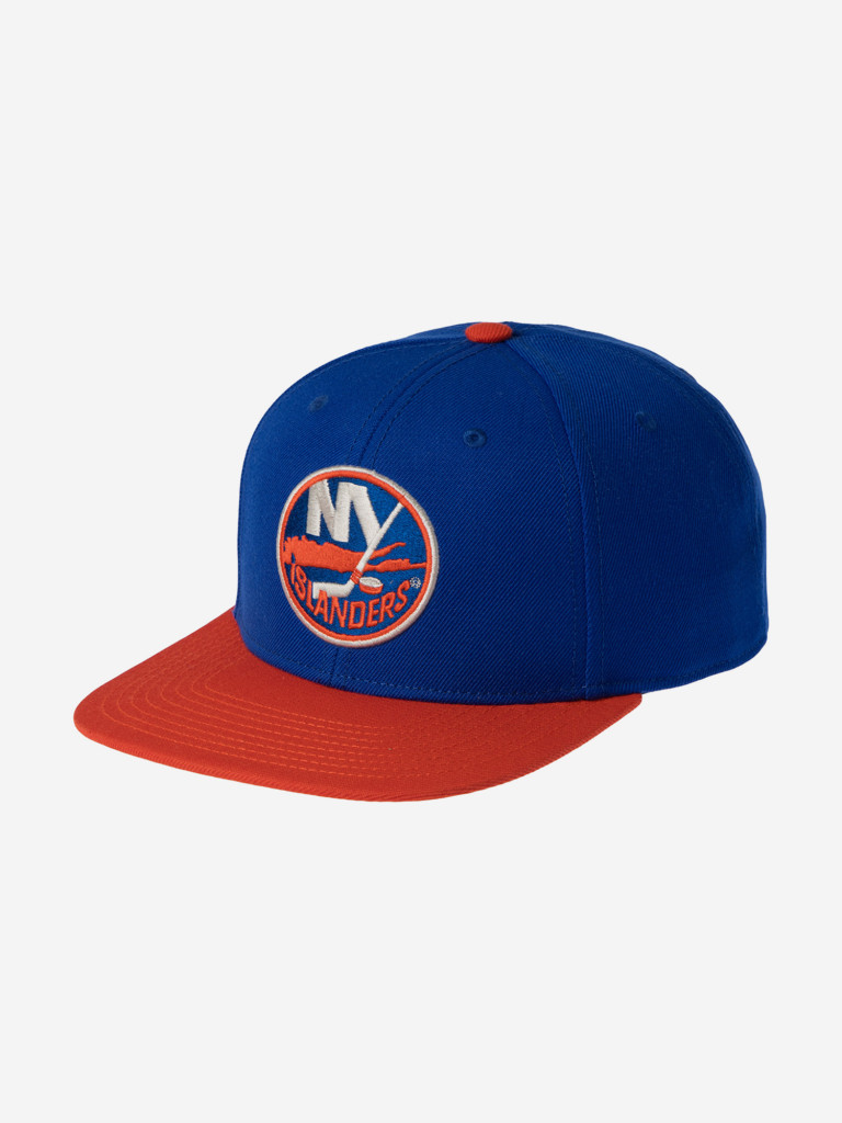 Бейсболка с прямым козырьком AMERICAN NEEDLE 21006A-NYI New York Islanders Archive 400 NHL