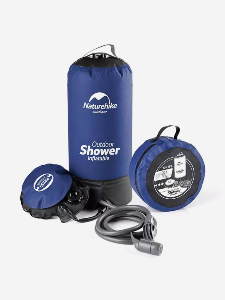 Душ для кемпинга Naturehike PW1027 NH17L101-D синий