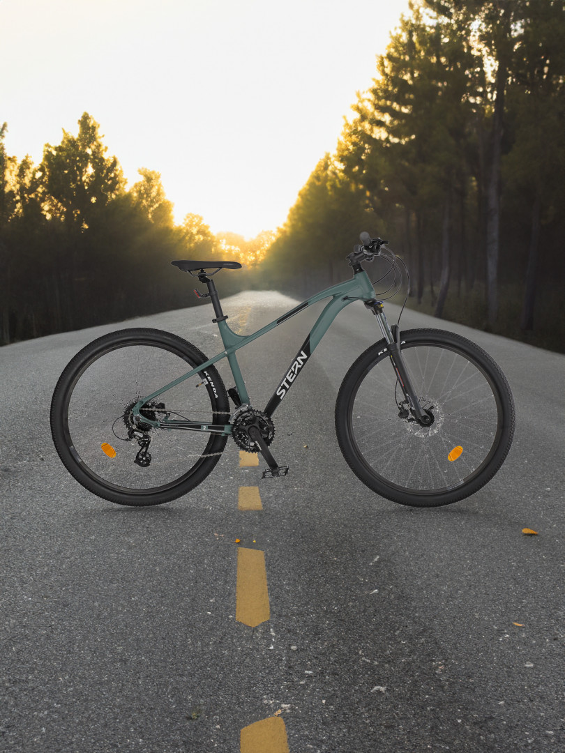 фото Велосипед горный stern motion 2.0 27.5" 2024, зеленый