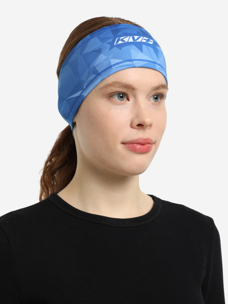 Повязка KV+ Tornado Racing Headband синий цвет — купить за 2599 руб.,  отзывы в интернет-магазине Спортмастер