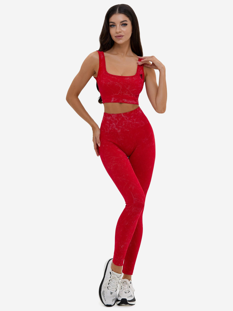 Спортивный топ Bona Fide Marble Top "Red"