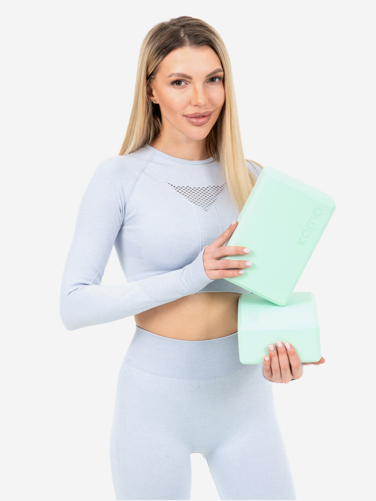 Блоки для йоги и фитнеса Kama, 2 шт.