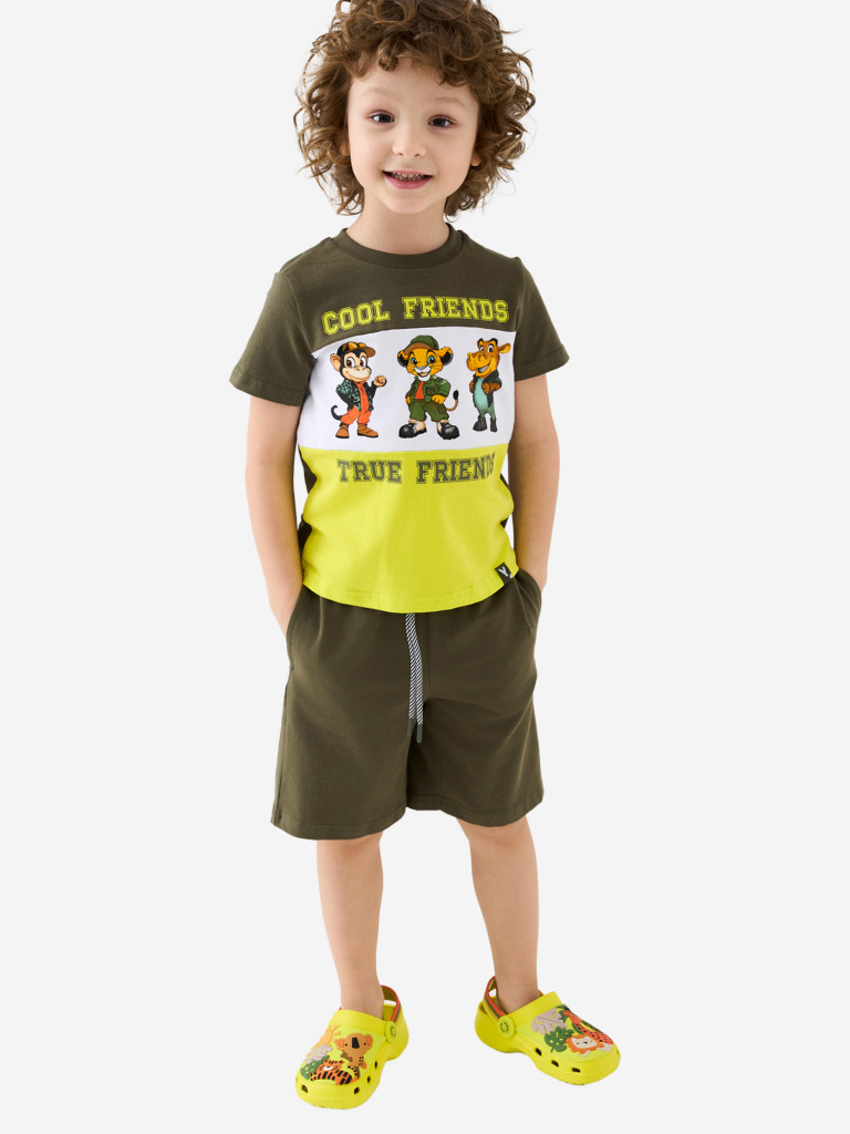 Комплект для мальчиков: футболка, шорты PlayToday