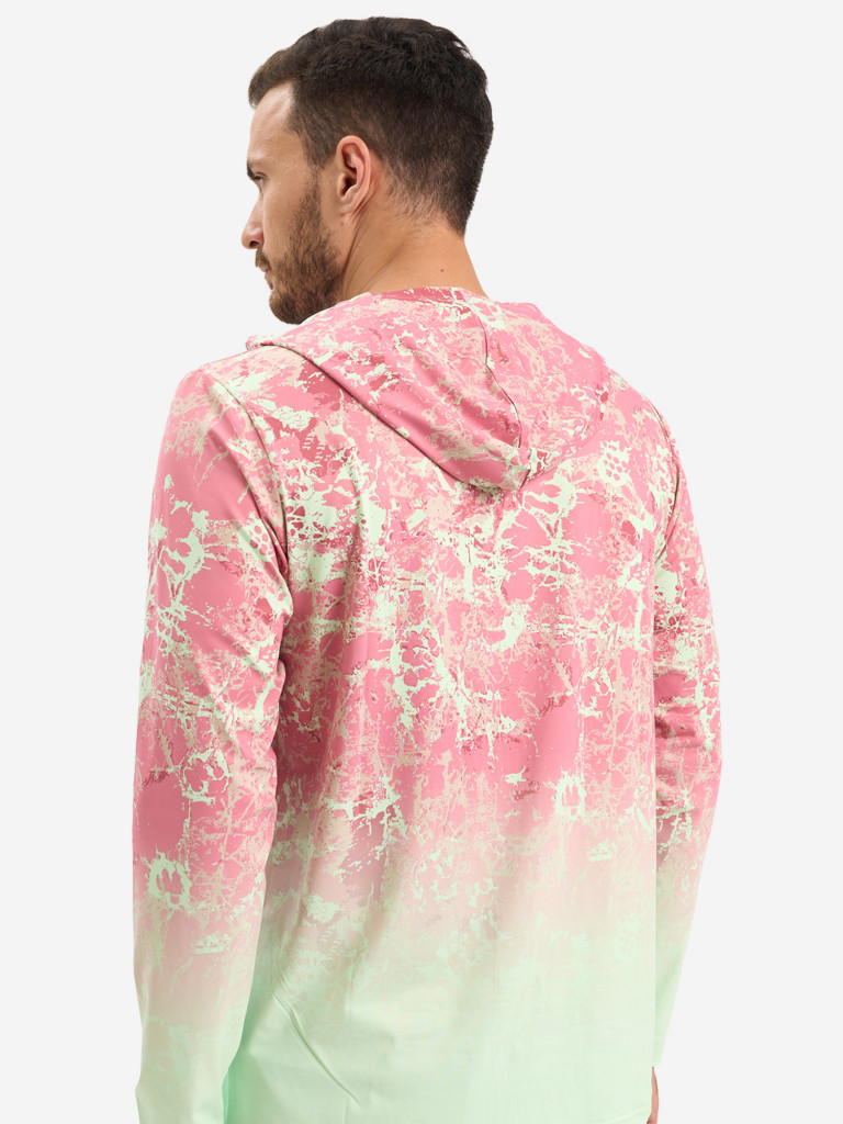 Лонгслив мужской Extreme Fishing ADD-G703H для рыбалки, с капюшоном, UPF50+ с защитой от насекомых