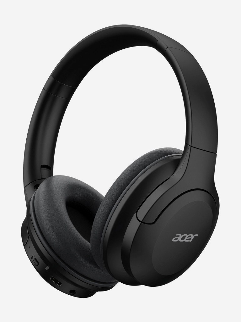 Гарнитура Acer OHR304, для компьютера и игровых консолей, мониторные, Bluetooth/3,5 мм, черный