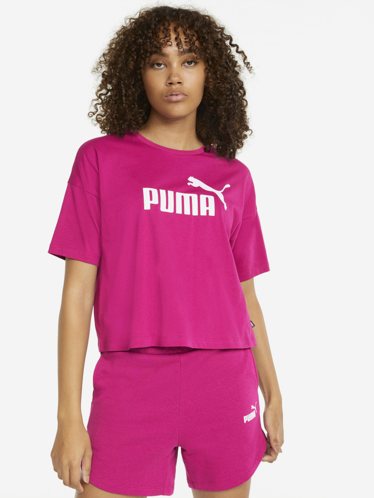 Футболка женская PUMA ESS Cropped Logo