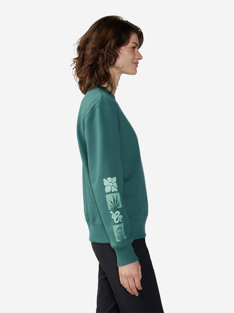 Свитшот женский Mountain Hardwear Desert Check Pullover Crew