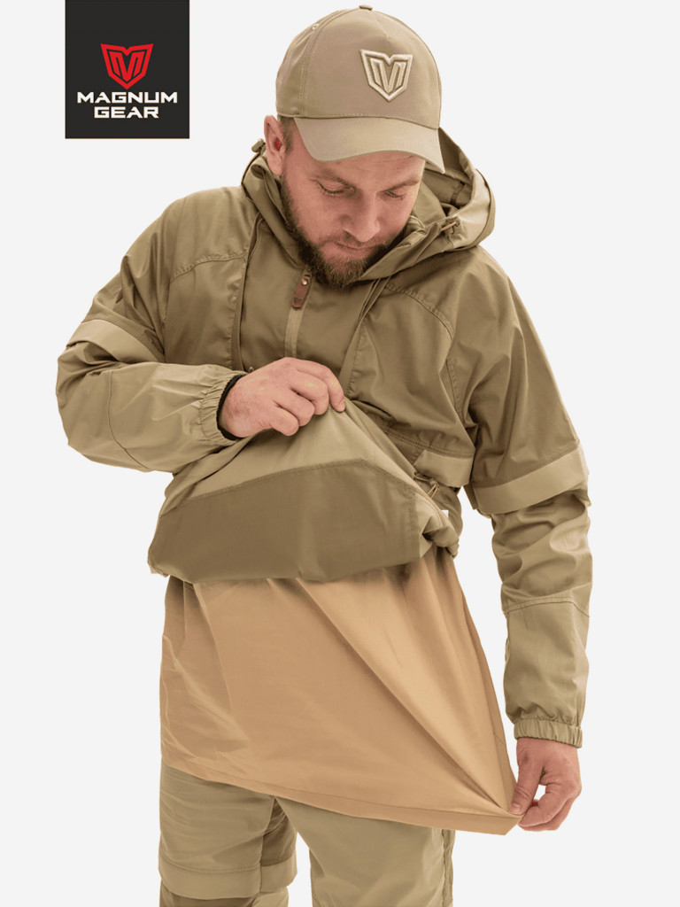 Антиклещевой костюм мужской MAGNUM GEAR PROTECTOR LITE песок