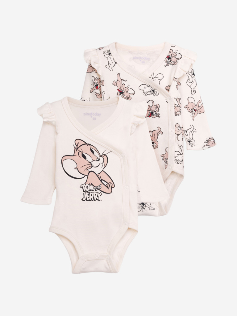 Боди для девочек, 2 шт PlayToday