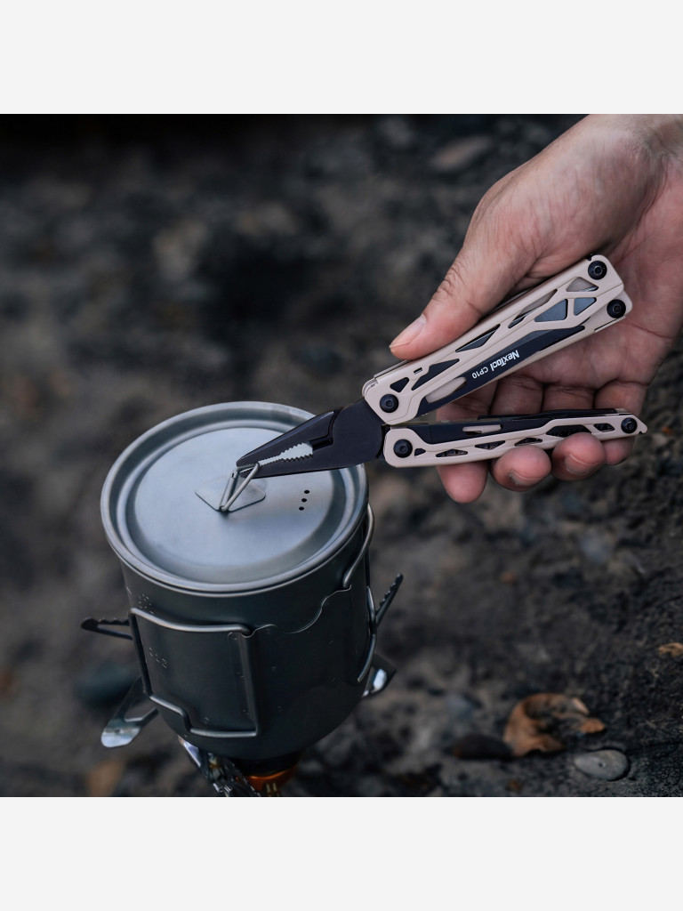 Мультитул NexTool Camper Pliers CP10, бежевый
