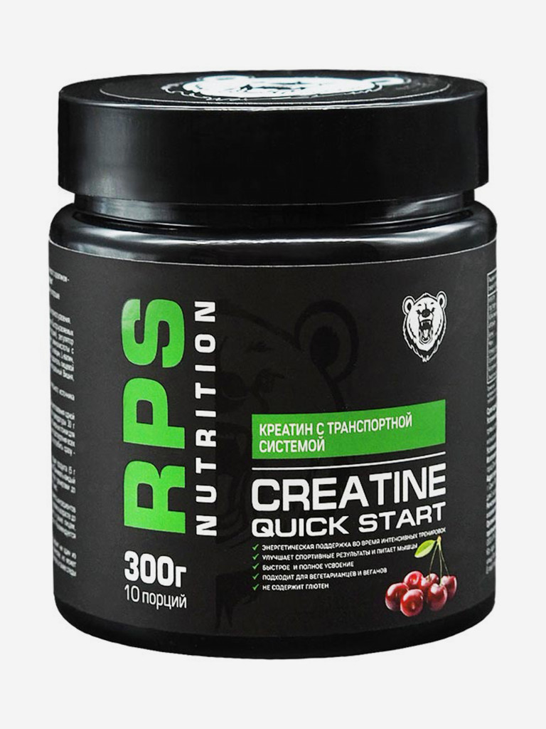 Креатин Quick Start RPS Nutrition 300 гр Вишня